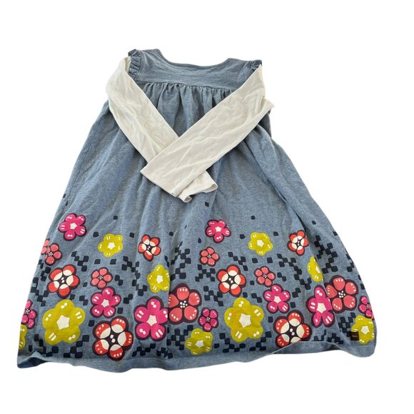 Tea Collection Scotland Mackintosh Floral Mighty Mini Dress Size 12 - Picture 4 of 4